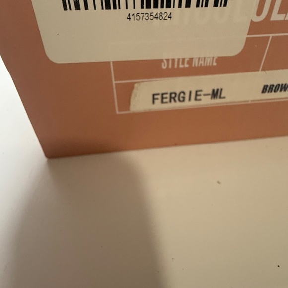 Miss Lola Pointed toe brown heels. - Picture 9 of 9